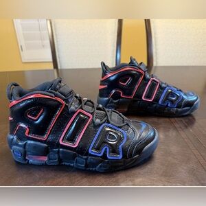 New Nike Air More Uptempo Multicolor Sneaker Shoes